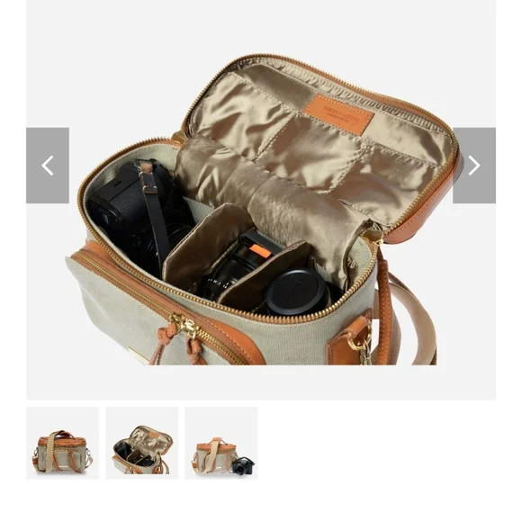 BN Leather Canvas Bag